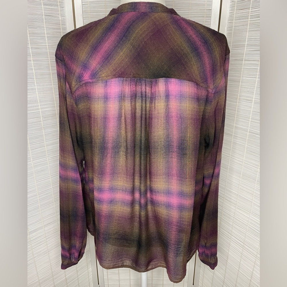 Pendleton Plaid Lightweight Button-Down Shirt Mul… - image 5